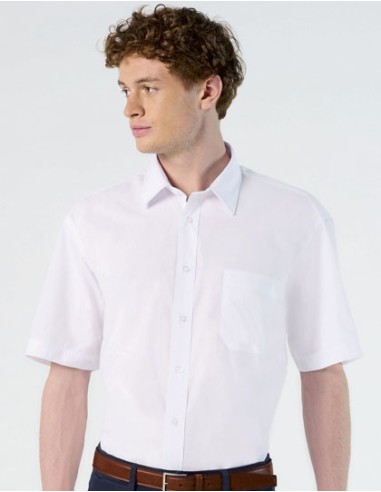 SOL-16050-Popeline-Shirt Bristol Short Sleeve
